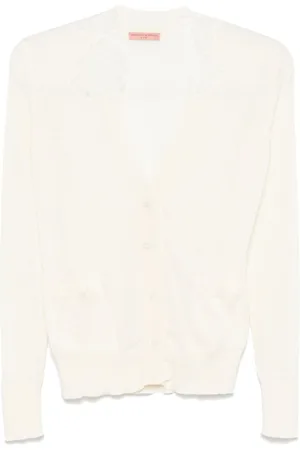 ERMANNO SCERVINO Corded lace-detail cardigan