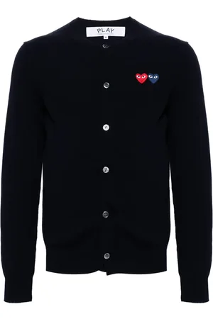 Comme des Garçons Double heart cardigan