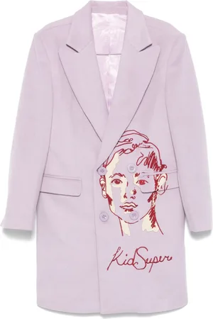 KIDSUPER STUDIOS Embroidered coat