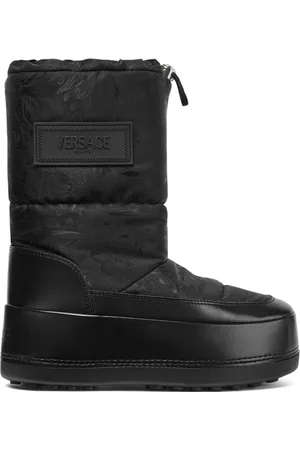 VERSACE Barocco-pattern boots