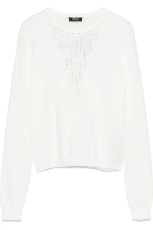 Liu Jo Rhinestone-embellished sweater