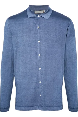 CANALI Polo-collar cardigan