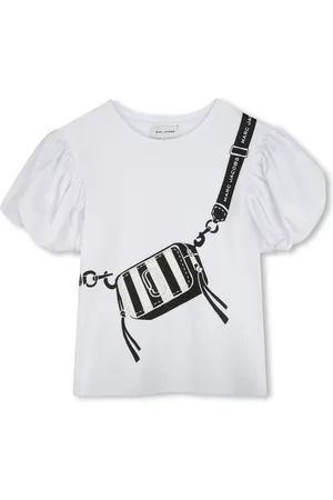 Marc Jacobs Puff sleeves cotton t-shirt