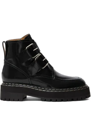 Proenza Schouler Buckled ankle boots