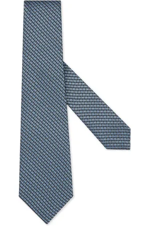 Ermenegildo Zegna Patterned jacquard tie