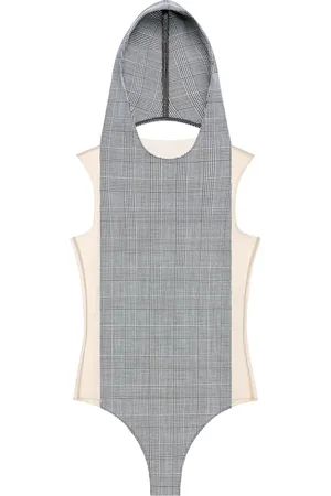Courrèges Illusion hooded bodysuit