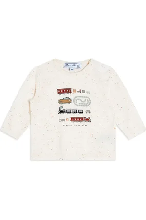 Tartine Et Chocolat Illustration-print long-sleeve T-shirt