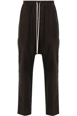 Rick Owens Drawstring-waistband track pants
