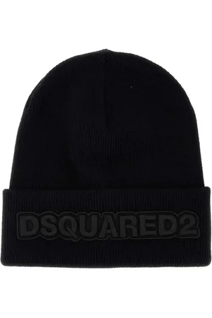 Dsquared2 Logo-appliqué wool beanie