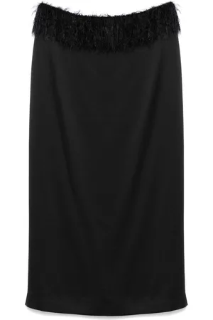 Totême Fringed maxi skirt