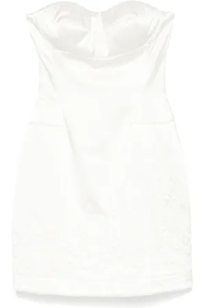 ERMANNO SCERVINO Floral-embroidery mini dress