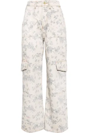 Ganni Floral Printed Angi jeans