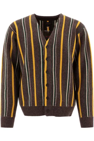 Beams Striped cardigan