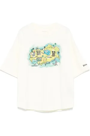 Palm Angels Map-print T-shirt