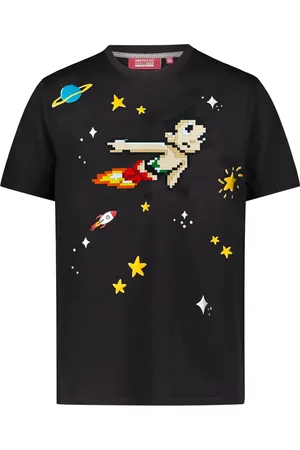 MOSTLY HEARD RARELY SEEN Astro boy 8-bit appliqu?? cotton t-shirt