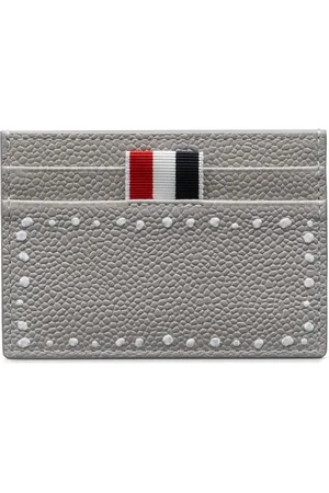 Thom Browne 3D-detailing leather card holder