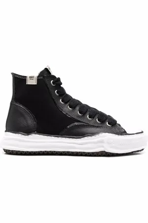 Maison Mihara Yasuhiro High-top raw-cut sneakers