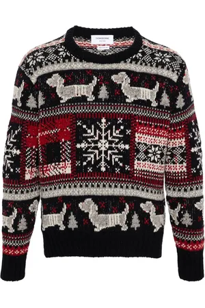 Thom Browne Fair isle intarsia jumper