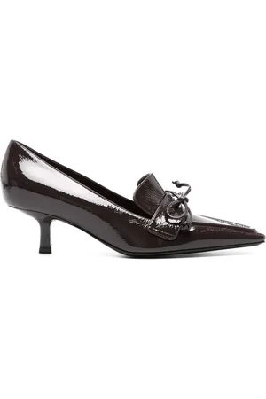 Burberry Storm 50mm leather pumps