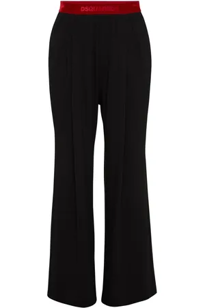 Dsquared2 Logo-waistband flared trousers