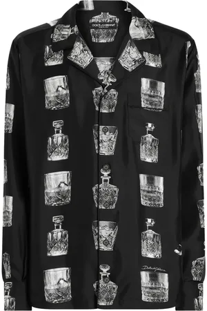 Dolce & Gabbana Liquor-print shirt