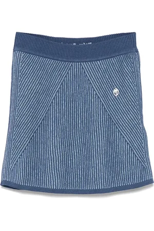 Palm Angels Ribbed-knit skirt