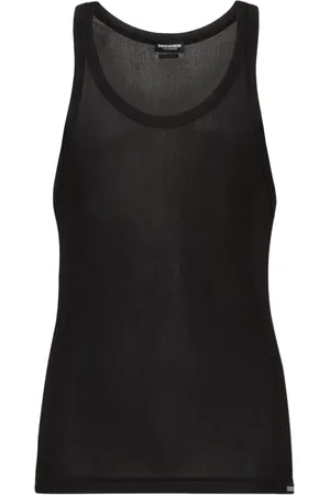 Dsquared2 Logo-plaque sleeveless top