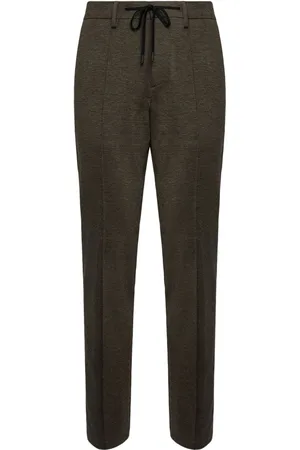 Boggi Milano Pressed-crease trousers