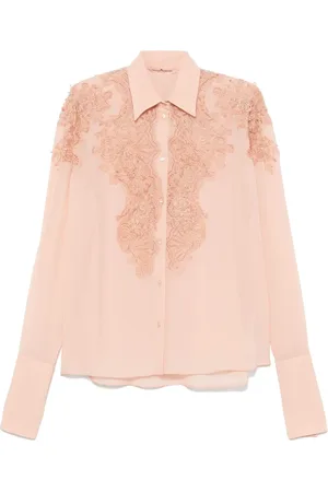 ERMANNO SCERVINO Lace-detailed shirt