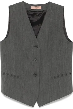Twin-Set Textured waistcoat