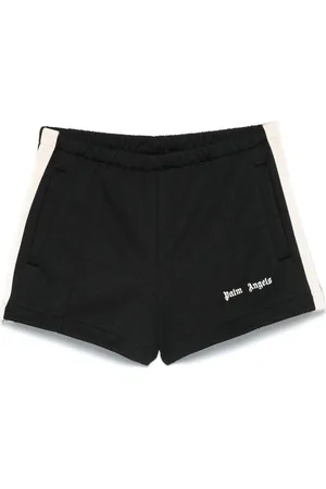 Palm Angels Embroidered-logo shorts