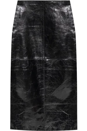 Sportmax Leather skirt