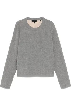 THEORY Stretch-jersey sweatshirt