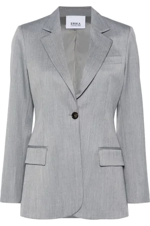 ERIKA CAVALLINI Twill-weave blazer