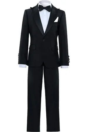 M. Moustache Peak-lapels suit