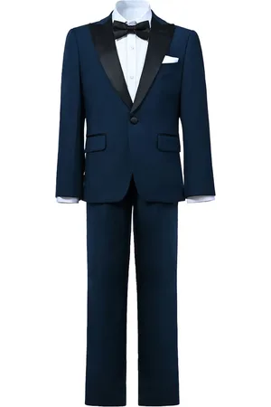 M. Moustache Peak-lapels suit