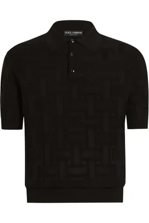 Dolce & Gabbana Logo-jacquard polo shirt