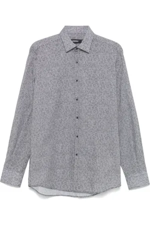 Karl Lagerfeld Grid-pattern shirt