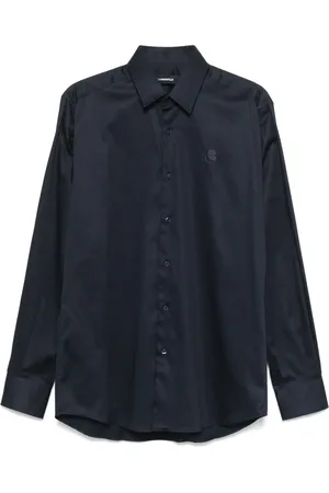 Karl Lagerfeld Logo-embroidered shirt