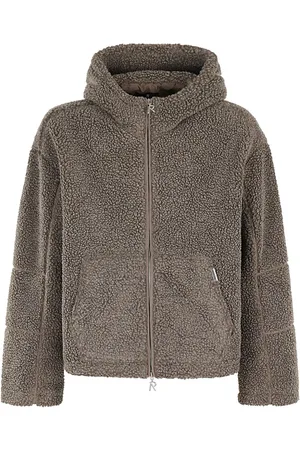 Represent Fleece hooded jacket