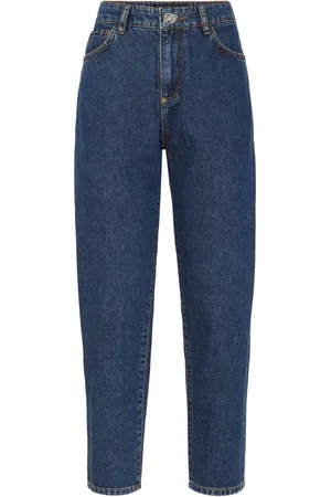 Philipp Plein High-rise tapered-leg jeans