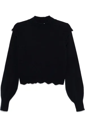Twin-Set Scallop-edge sweater