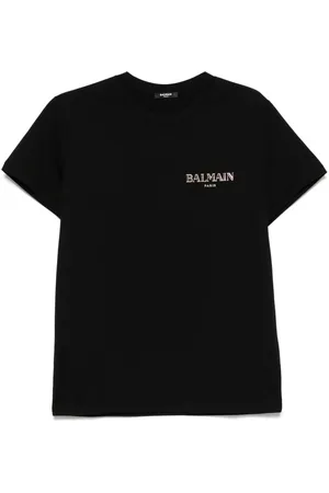 Balmain Logo-appliqué T-shirt