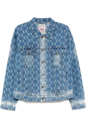 KIDSUPER STUDIOS Jacquard-pattern denim jacket