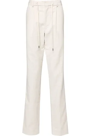 N.PEAL Drawstring fastening waist trousers