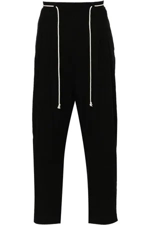 Mordecai Pleated drawstring trousers