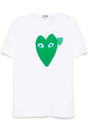 Comme des Garçons Heart-print T-shirt