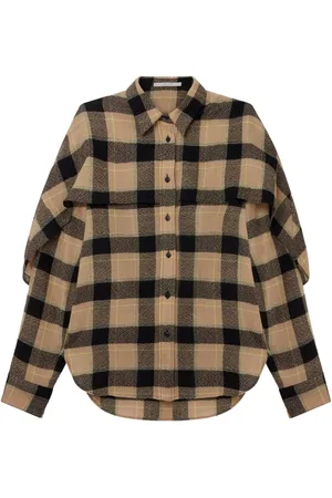 Stella McCartney Check wool shirt