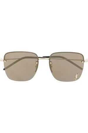 Saint Laurent Monogram SL312M frameless sunglasses