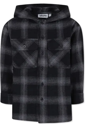 Molo Check-patten shirt
